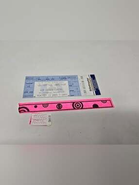 U2 Concert Stub Vintage Y2K Toronto Ticket + Wristband 2005 Vertigo Tour ACC